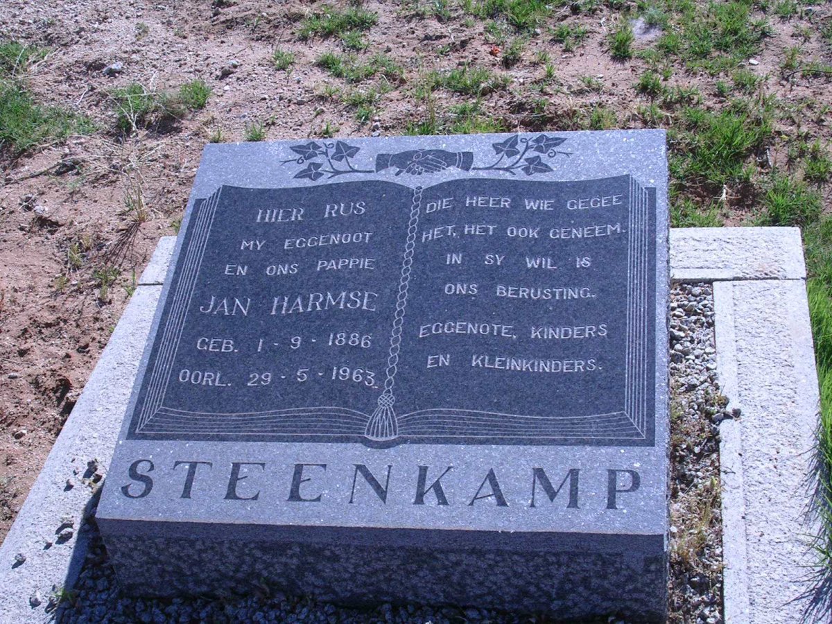 STEENKAMP Jan Harmse 1886-1963