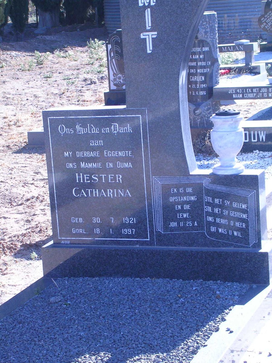 SMIT Hester Catharina 1921-1997