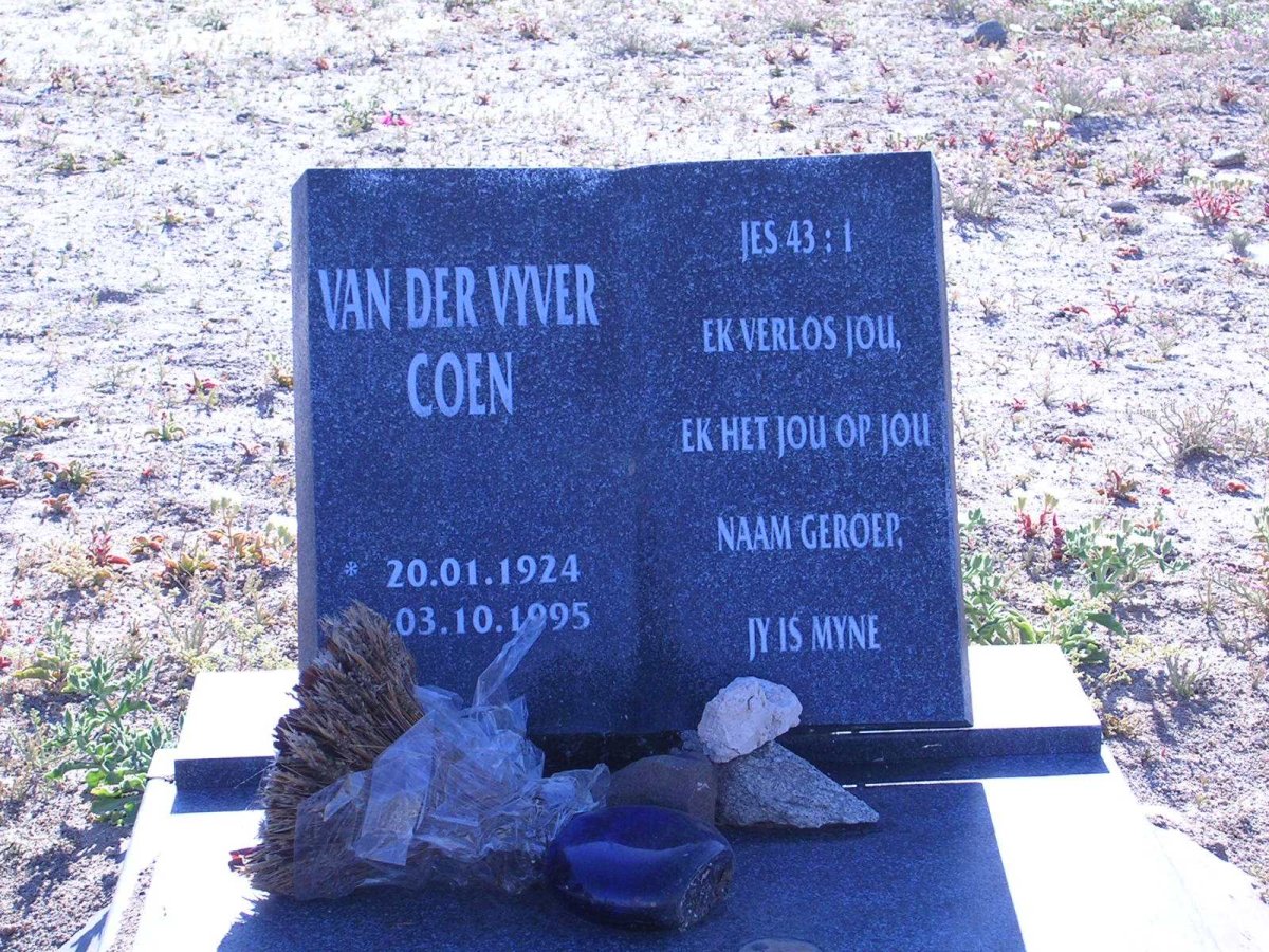 VYVER Coen, van der 1924-1995