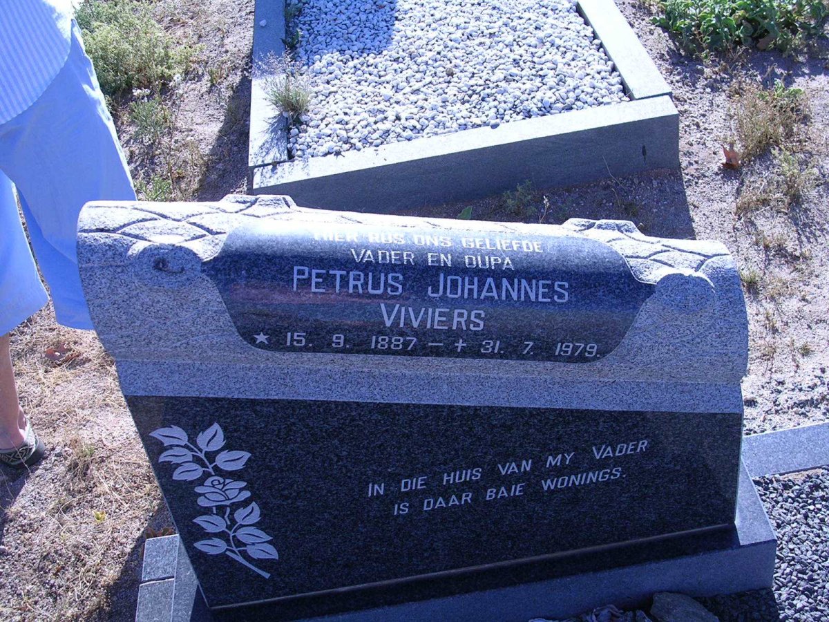 VIVIERS Petrus Johannes 1887-1979