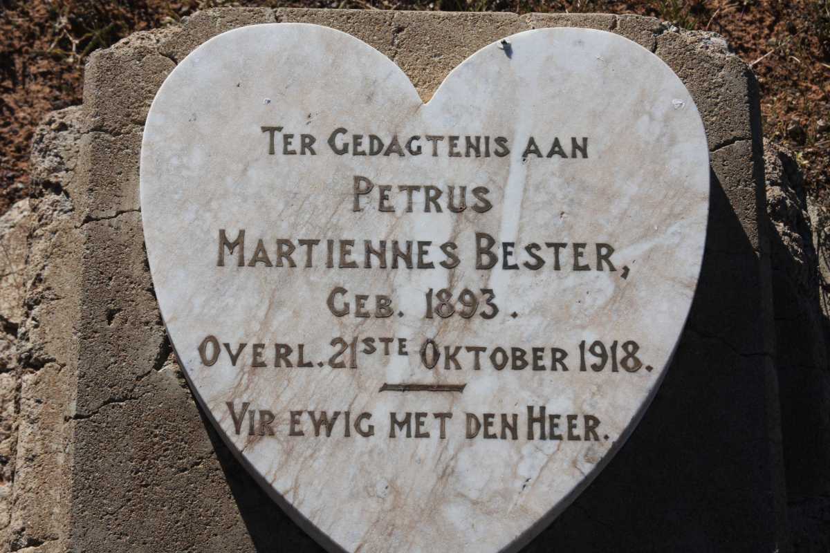BESTER Petrus Martiennes 1893-1918