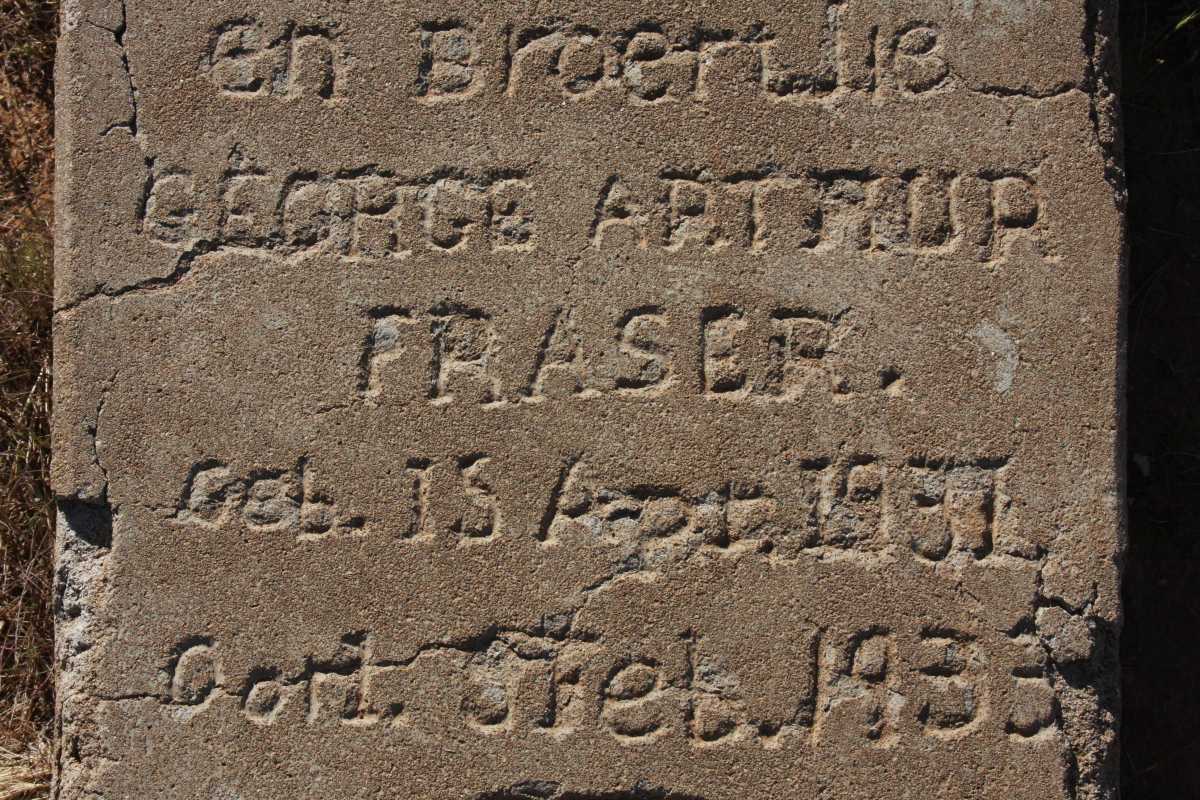 FRASER George Arthur 1931-1933