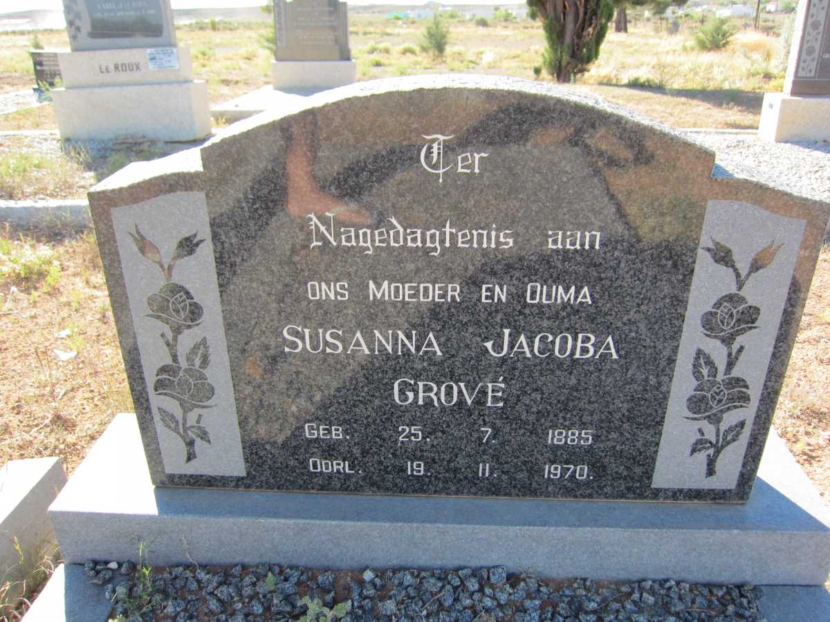 GROVE Susanna Jacoba 1885-1970