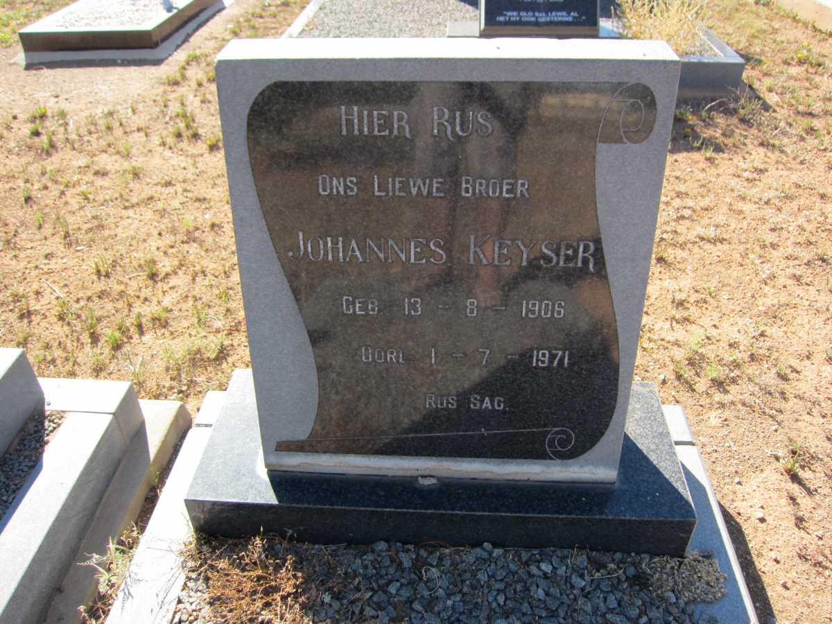 KEYSER Johannes 1906-1971