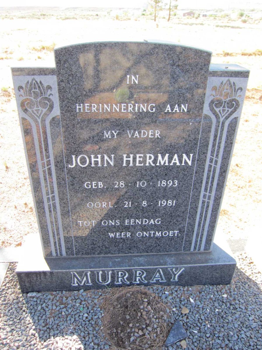 MURRAY John Herman 1893-1981