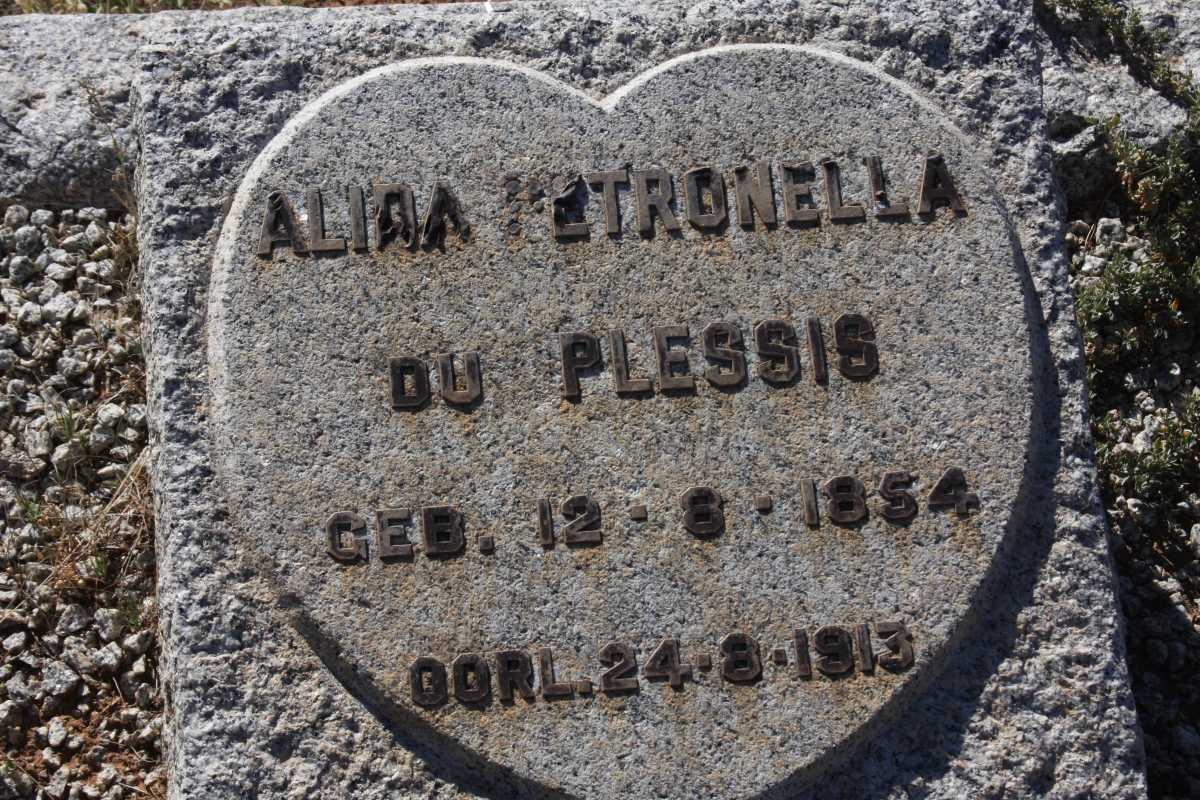 PLESSIS Petrus Francois, du 1851-1934 &amp; Alida Petronella 1854-1913