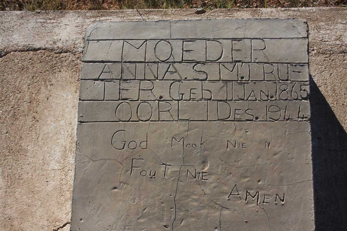 TRUTER Anna S.M. 1865-1944