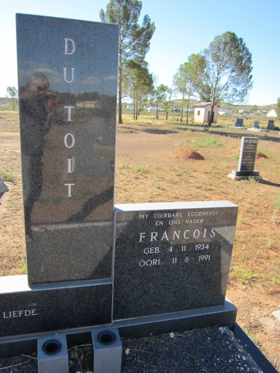 TOIT Francois, du 1934-1991