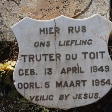 TOIT Truter, du 1949-1954