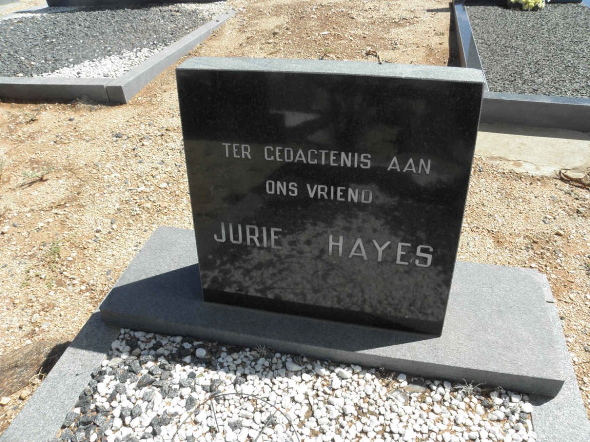 HAYES Jurie