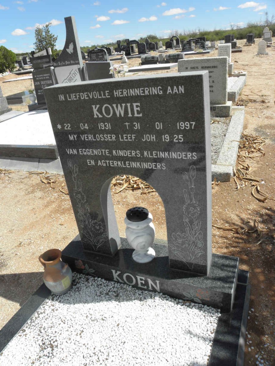 KOEN Kowie 1931-1997