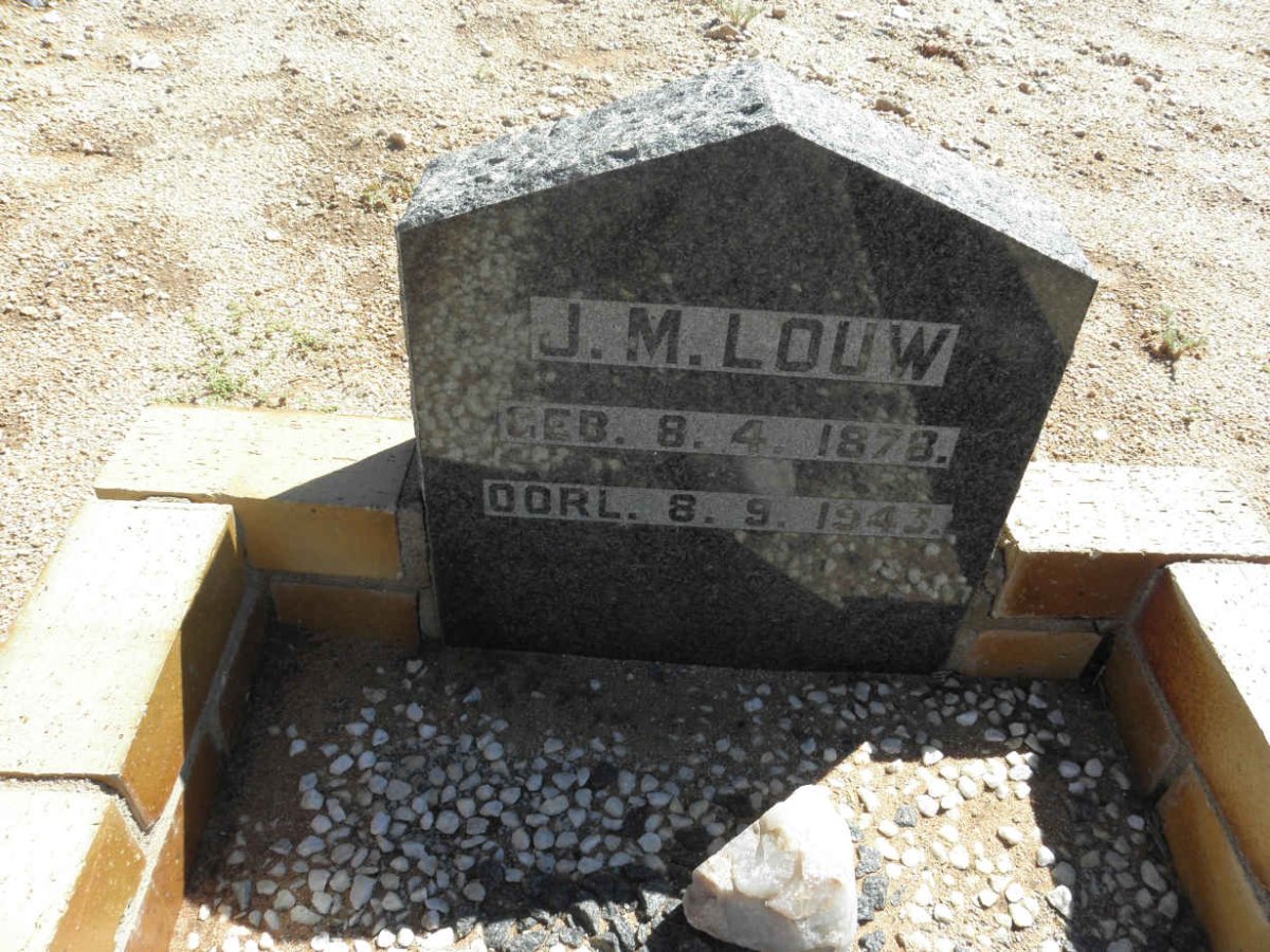 LOUW J.M. 1878-1943