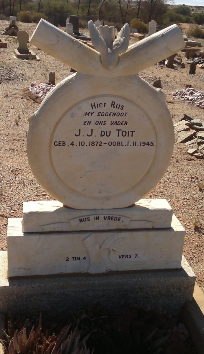 TOIT J.J., du 1872-1945