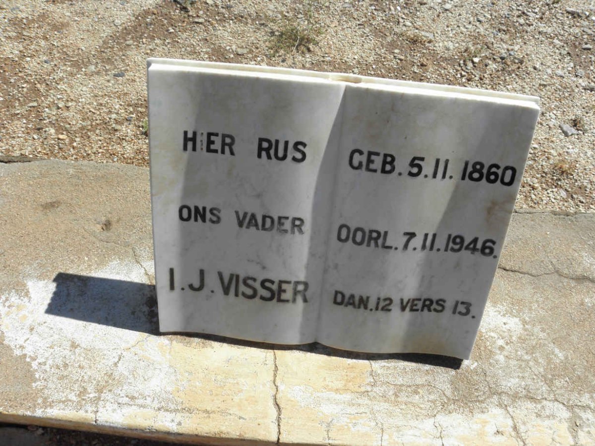 VISSER I.J. 1860-1946