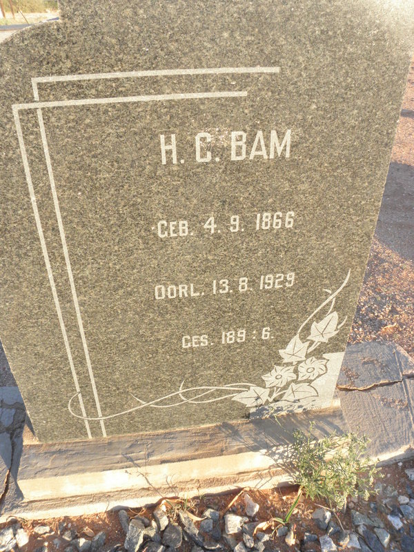 BAM H.C. 1866-1929 
