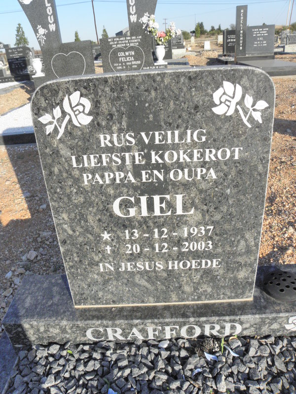CRAFFORD Giel 1937-2003