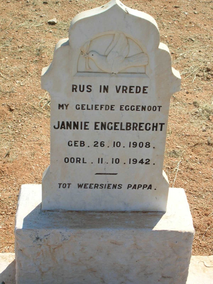 ENGELBRECHT Jannie 1908-1942