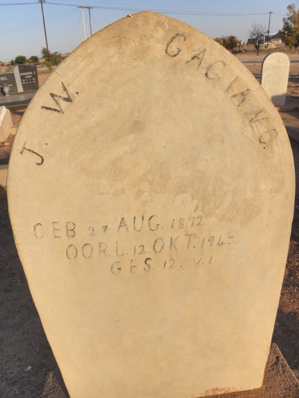 GAGIANO J.W. 1872-1943