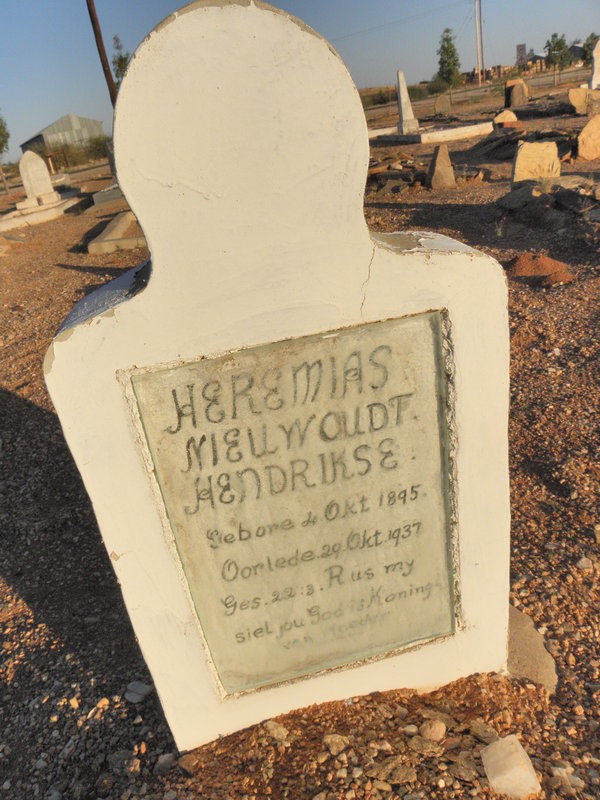HENDRIKSE Heremias Nieuwoudt 1895-1937