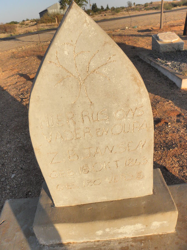 JANSEN Z.B. 1863-