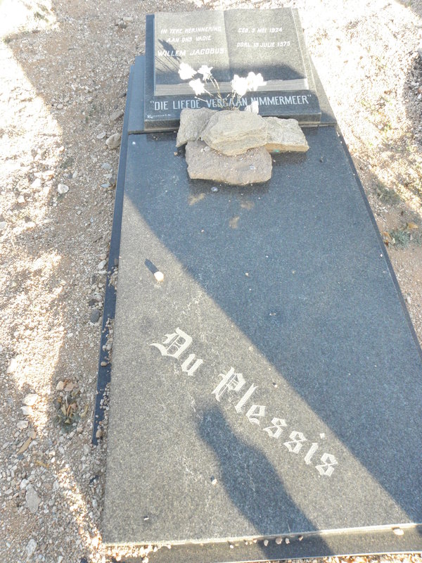 PLESSIS Willem Jacobus, du 1924-1975