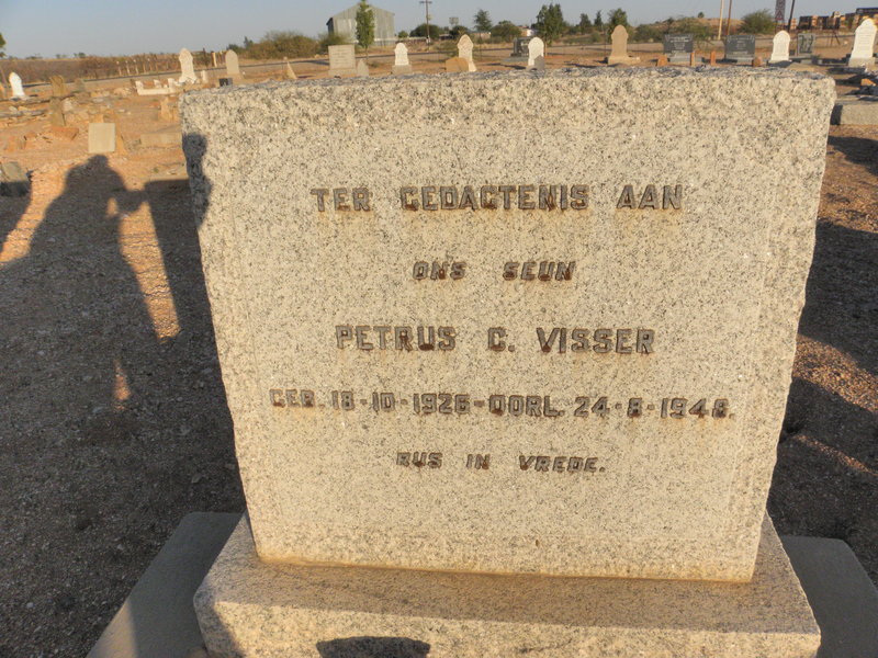 VISSER Petrus C. 1926-1948