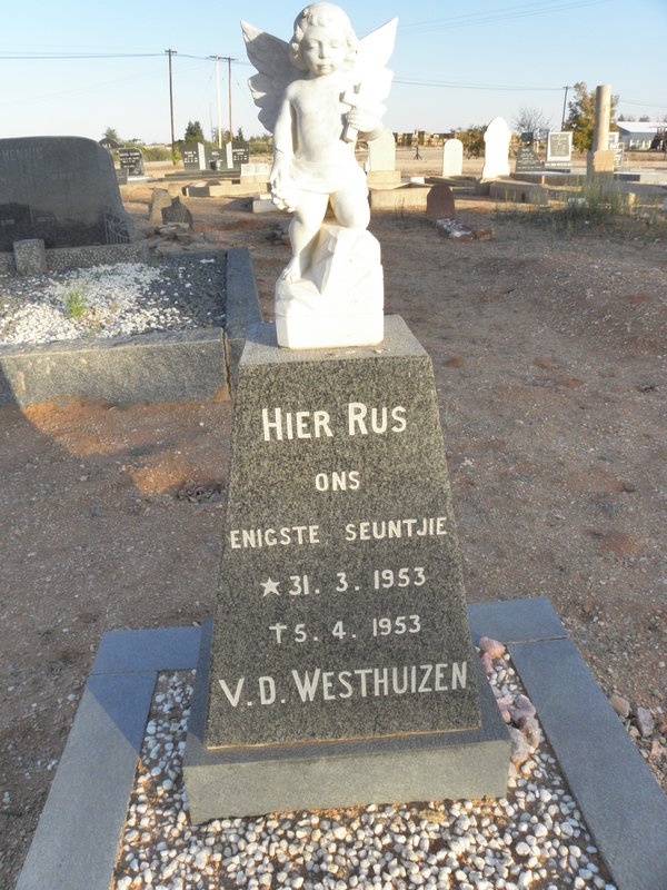 WESTHUIZEN, v.d. 1953-1953
