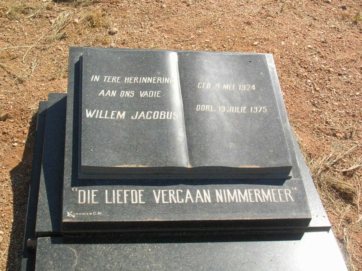 ? Willem Jacobus 1924-1975