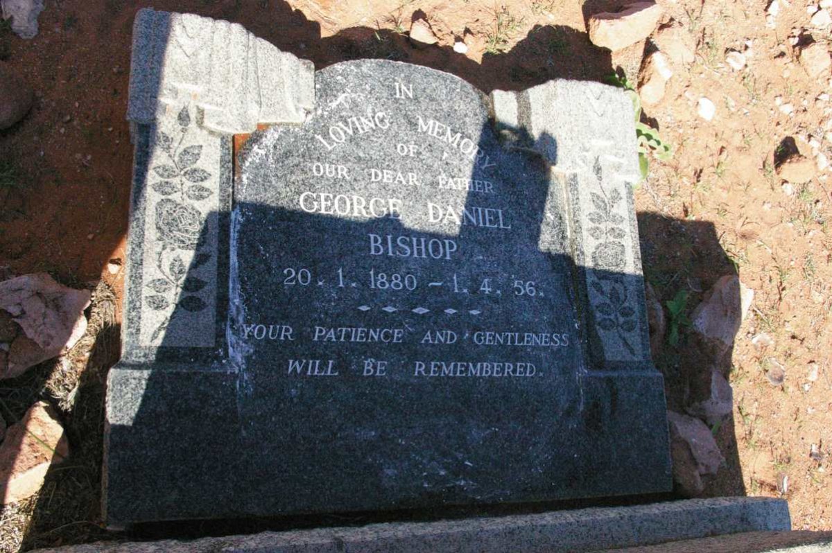 BISHOP George Daniel 1880-1956