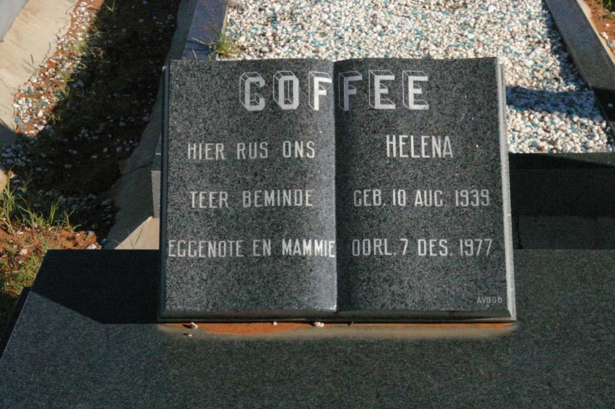 COFFEE Helena 1939-1977