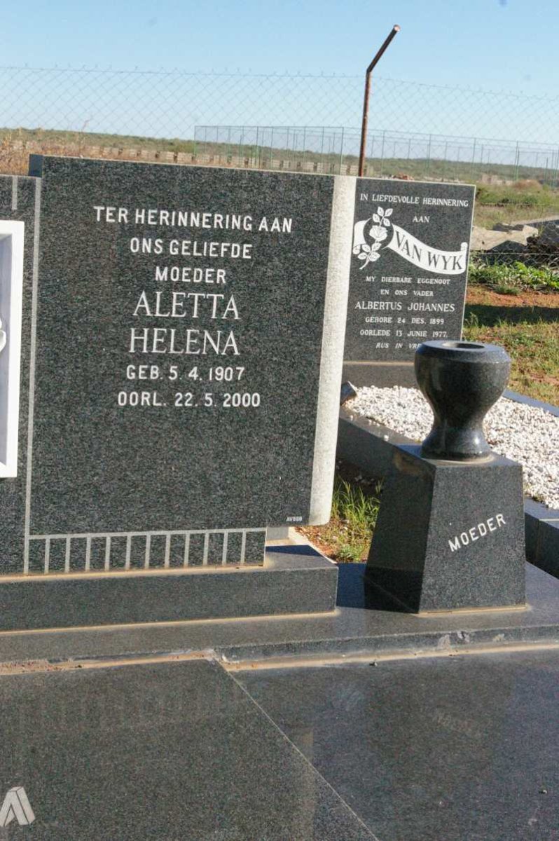 MULDER Frederik Gerhardus 1910-1975 &amp; Aletta Helena 1907-2000