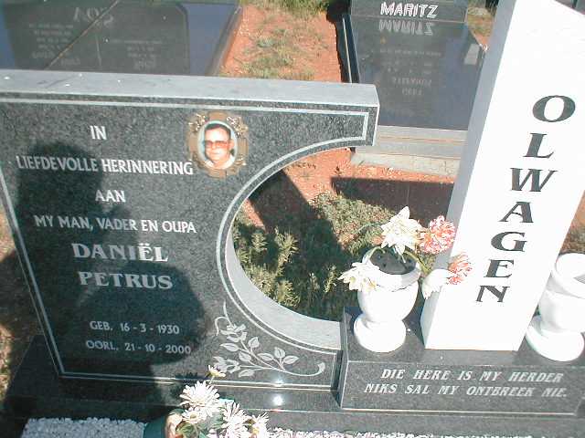 OLWAGEN Daniel Petrus 1930-2000