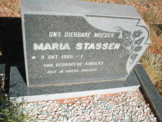 STASSEN Maria 1905-