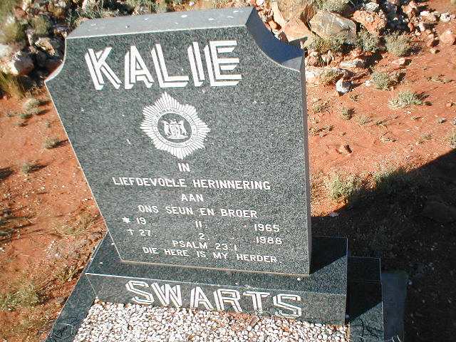 SWARTS Kallie 1965-1988