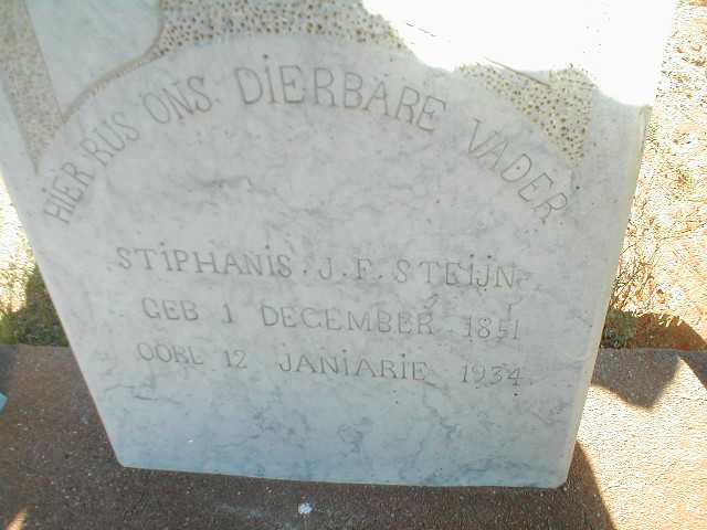 STEIJN Stiphanis J. F. 1851-1934