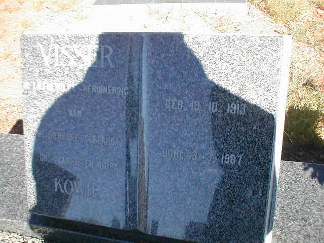 VISSER Kowie 1913-1987