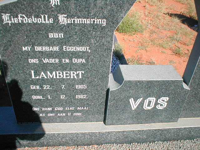 VOS Lambert 1905-1982