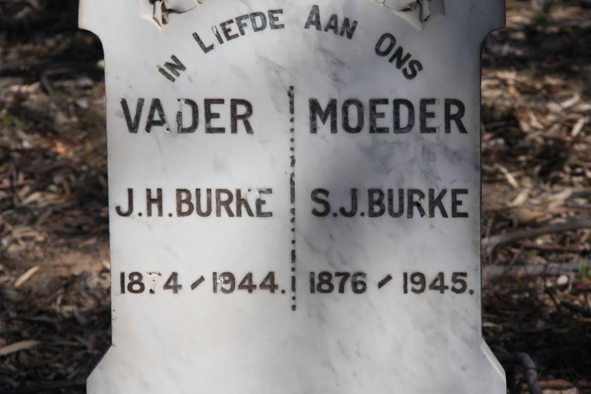 BURKE J.H. 1874-1944 &amp; S.J. 1876-1945 _02
