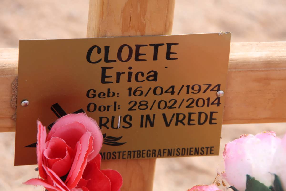 CLOETE Erica 1974-2014