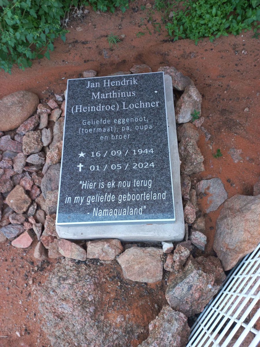 LOCHNER Jan Hendrik Marthinus 1944-2024