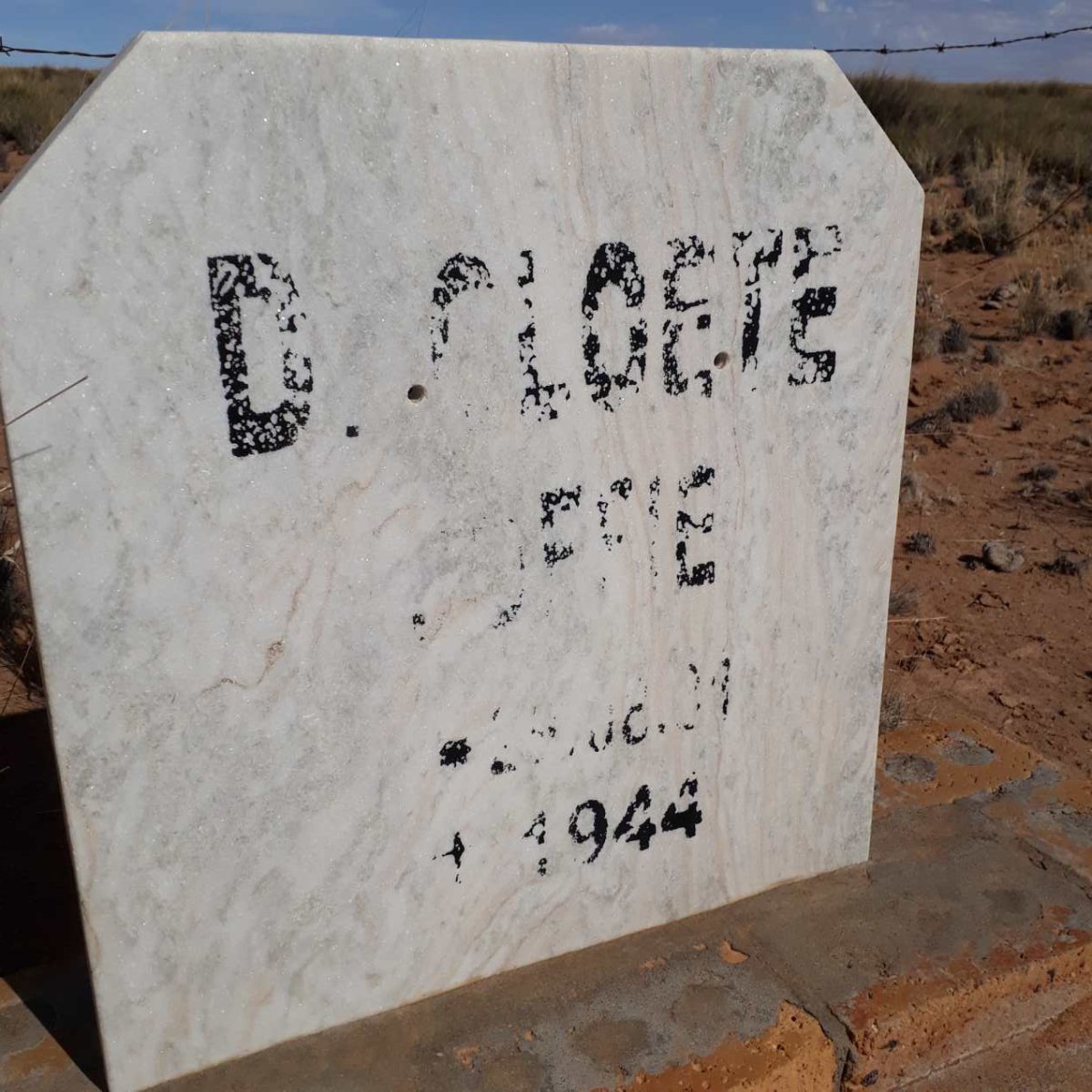 CLOETE D.? -1944