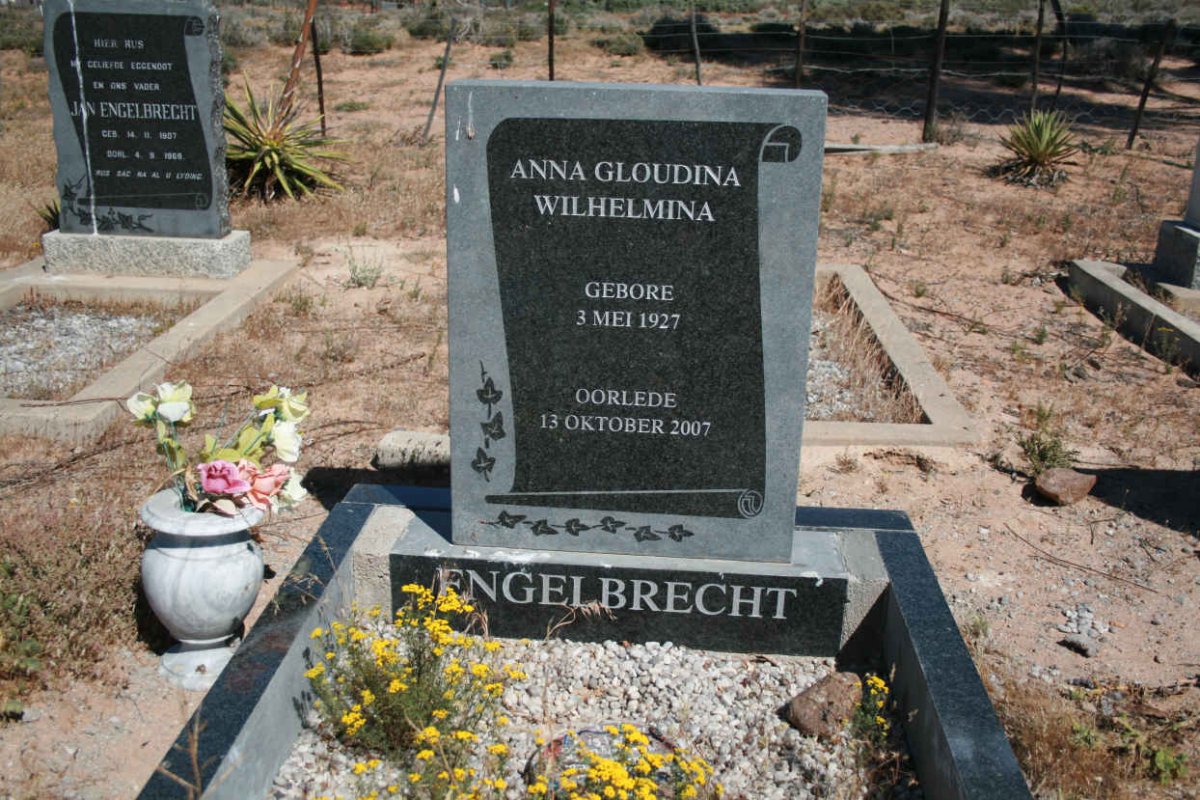 ENGELBRECHT Anna Gloudina Wilhelmina 1927-2007