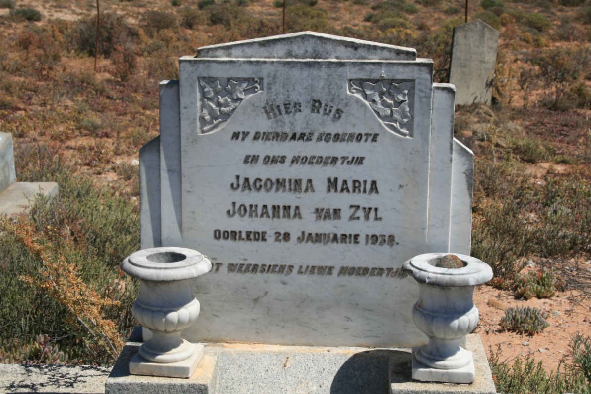 ZYL Jacomina Maria Johanna, van -1938