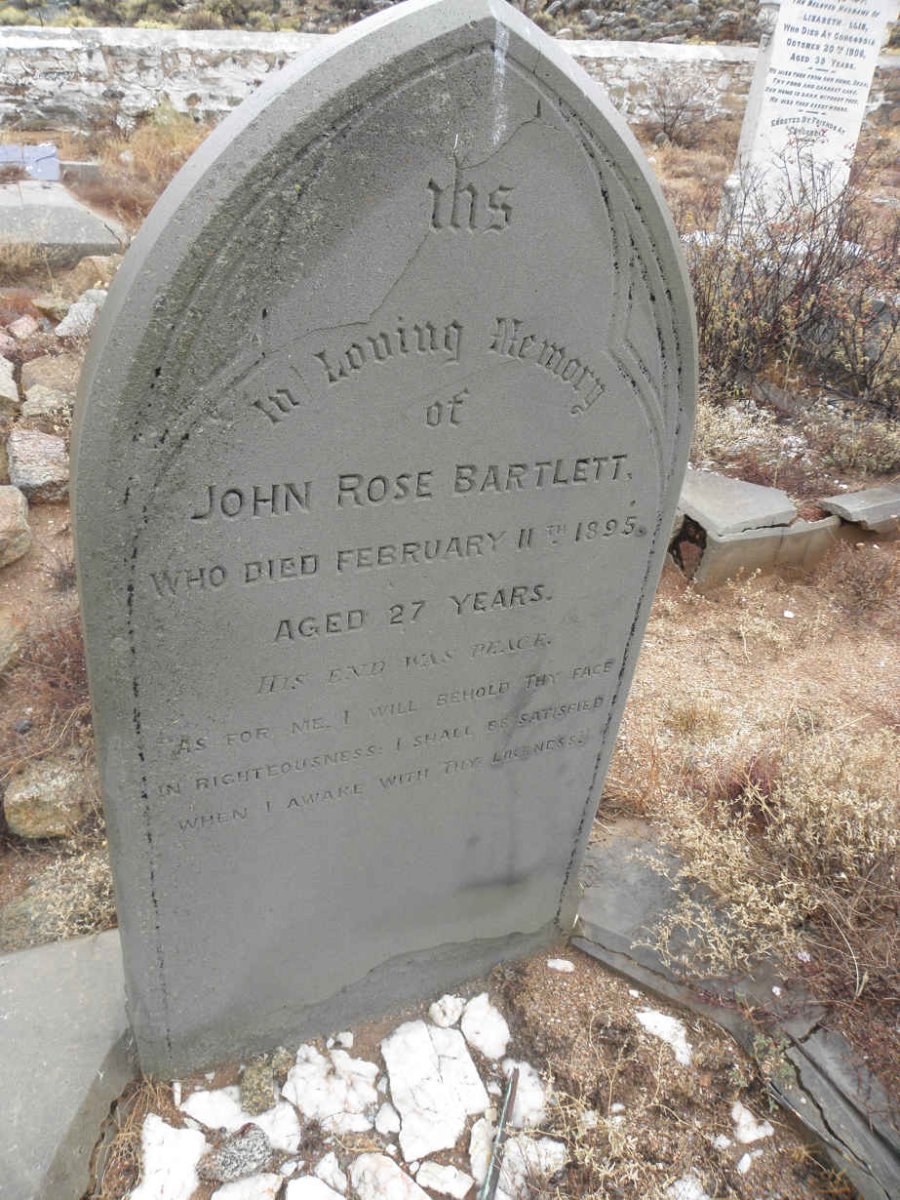 BARTLETT John Rose -1895