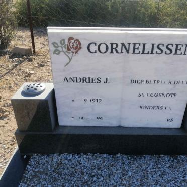 CORNELISSEN Andries J. 1912-1994