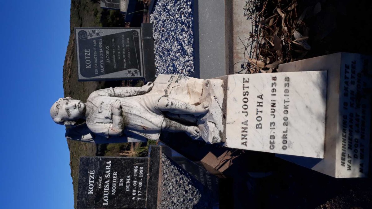 BOTHA Anna Jooste 1938-1938