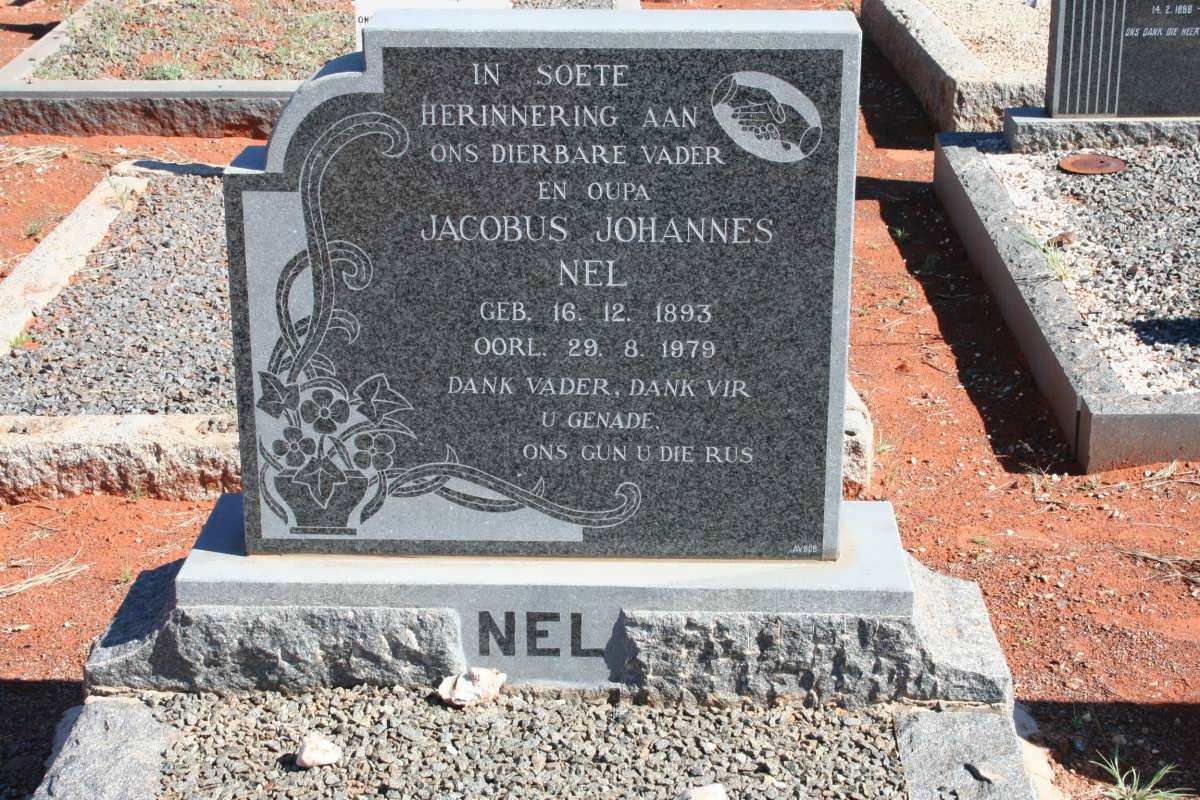 NEL Jacobus Johannes 1893-1979
