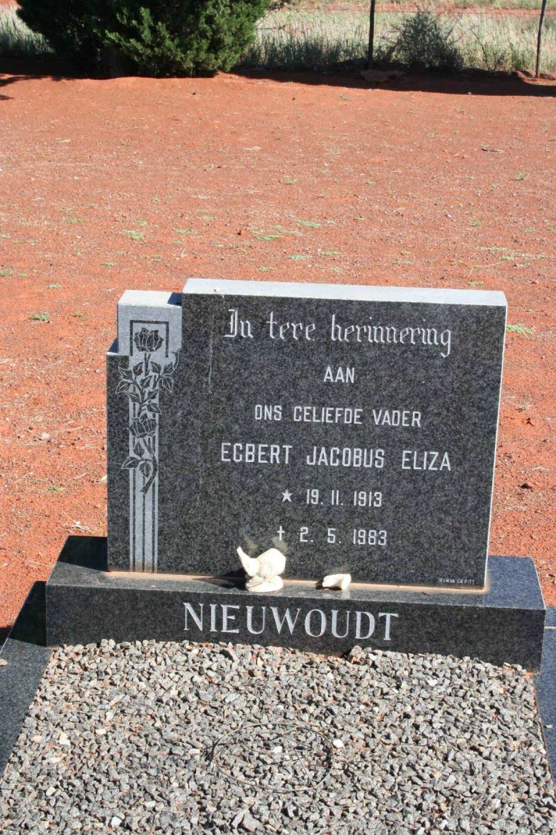 NIEUWOUDT Egbert Jacobus Eliza 1913-1983