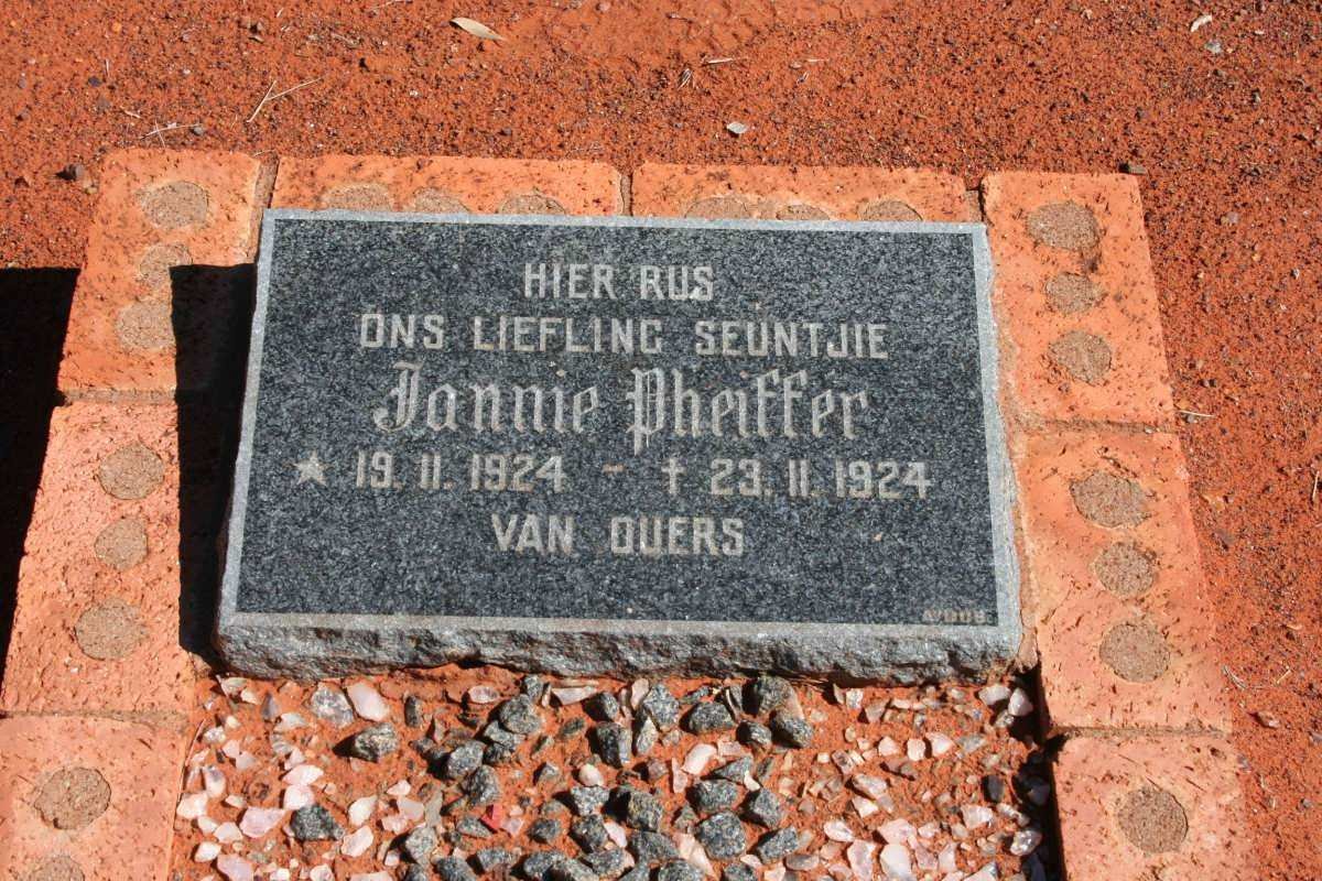 PHEIFFER Jannie 1924-1924