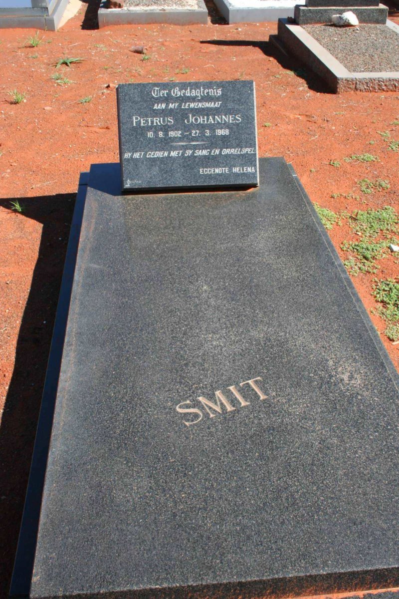 SMIT Petrus Johannes  1902-1968